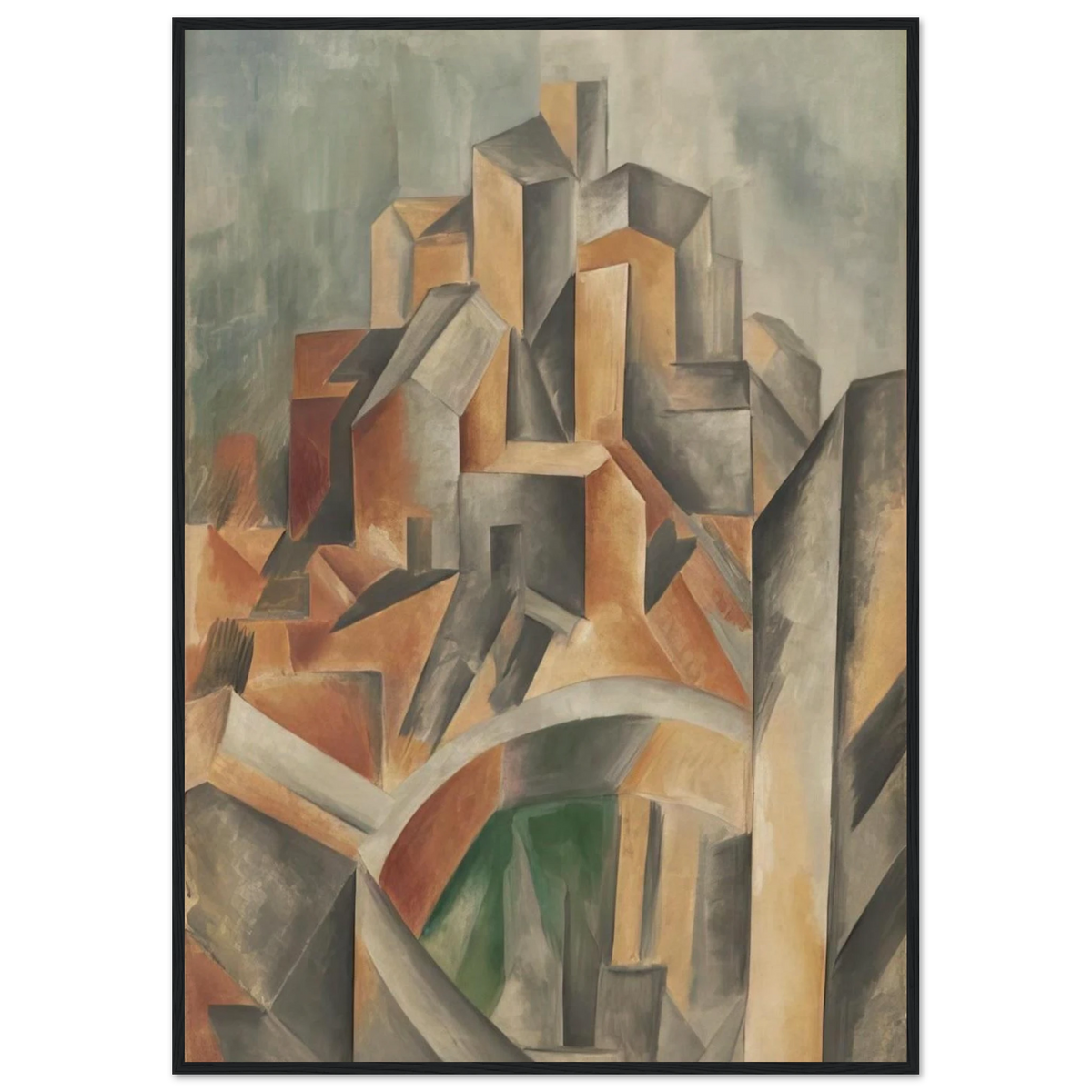 The Reservoir, Horta de Ebro Framed Poster | Pablo Picasso Framed Prints Wall Art | Pablo Picasso Shop