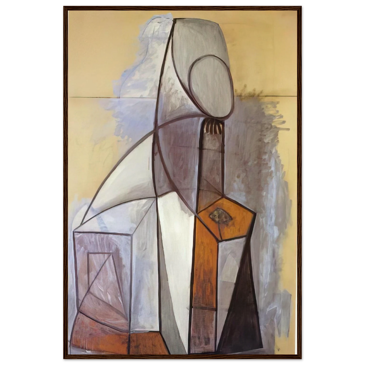 Composition - 1946 Framed Poster | Pablo Picasso Framed Prints Wall Art | Pablo Picasso Shop