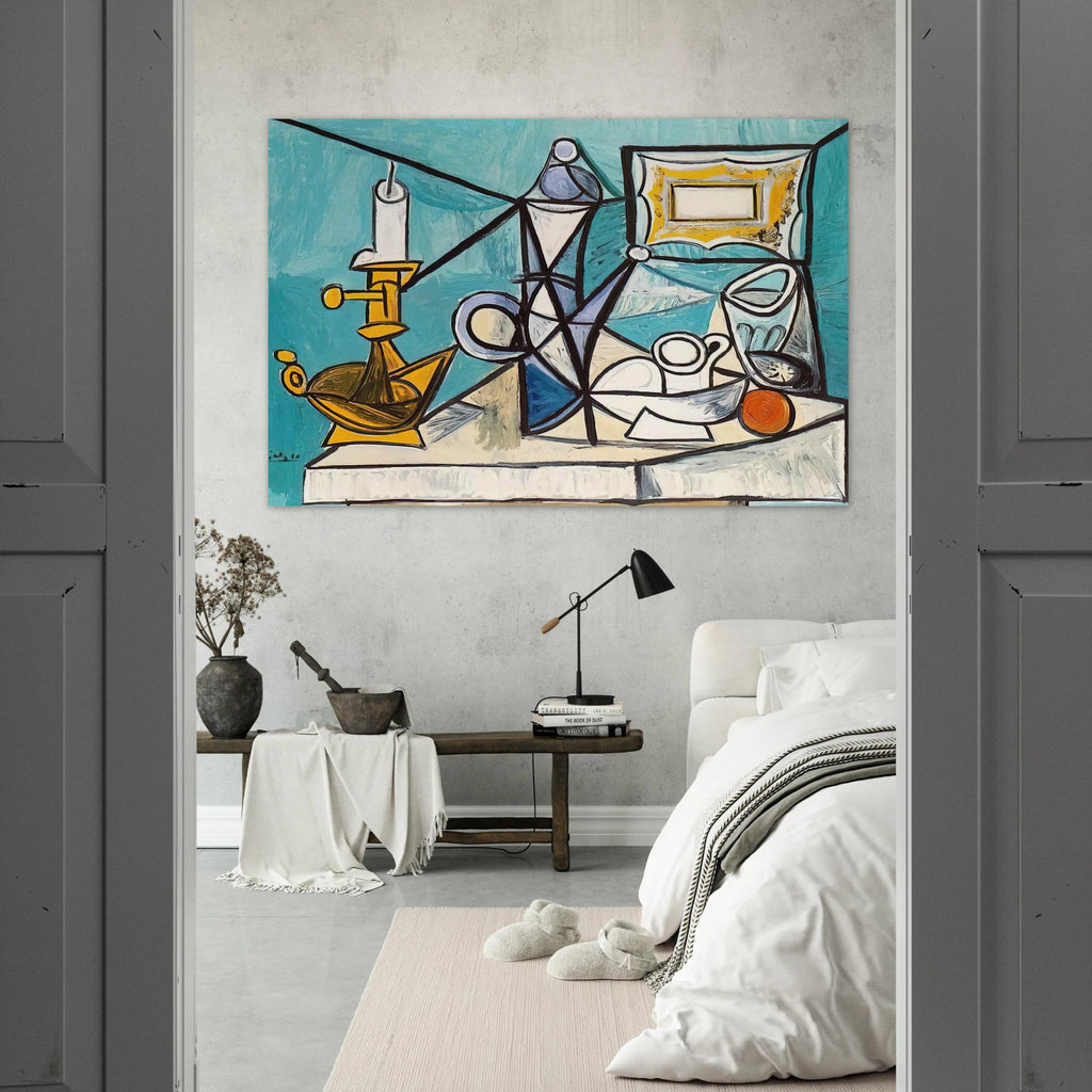 Still life with lamp - 1944 Poster | Pablo Picasso Poster | Pablo Picasso Shop