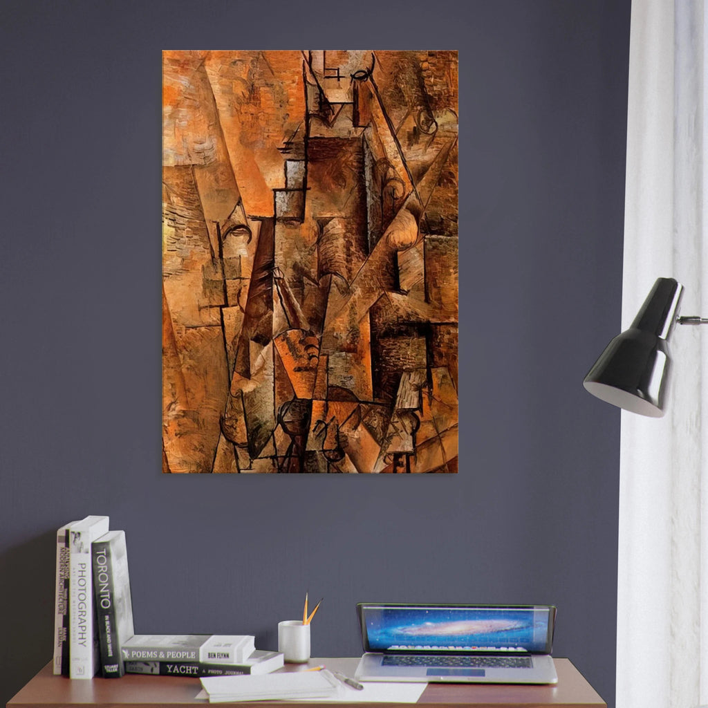 Clarinetist - 1911 Canvas | Pablo Picasso Canvas | Pablo Picasso Shop
