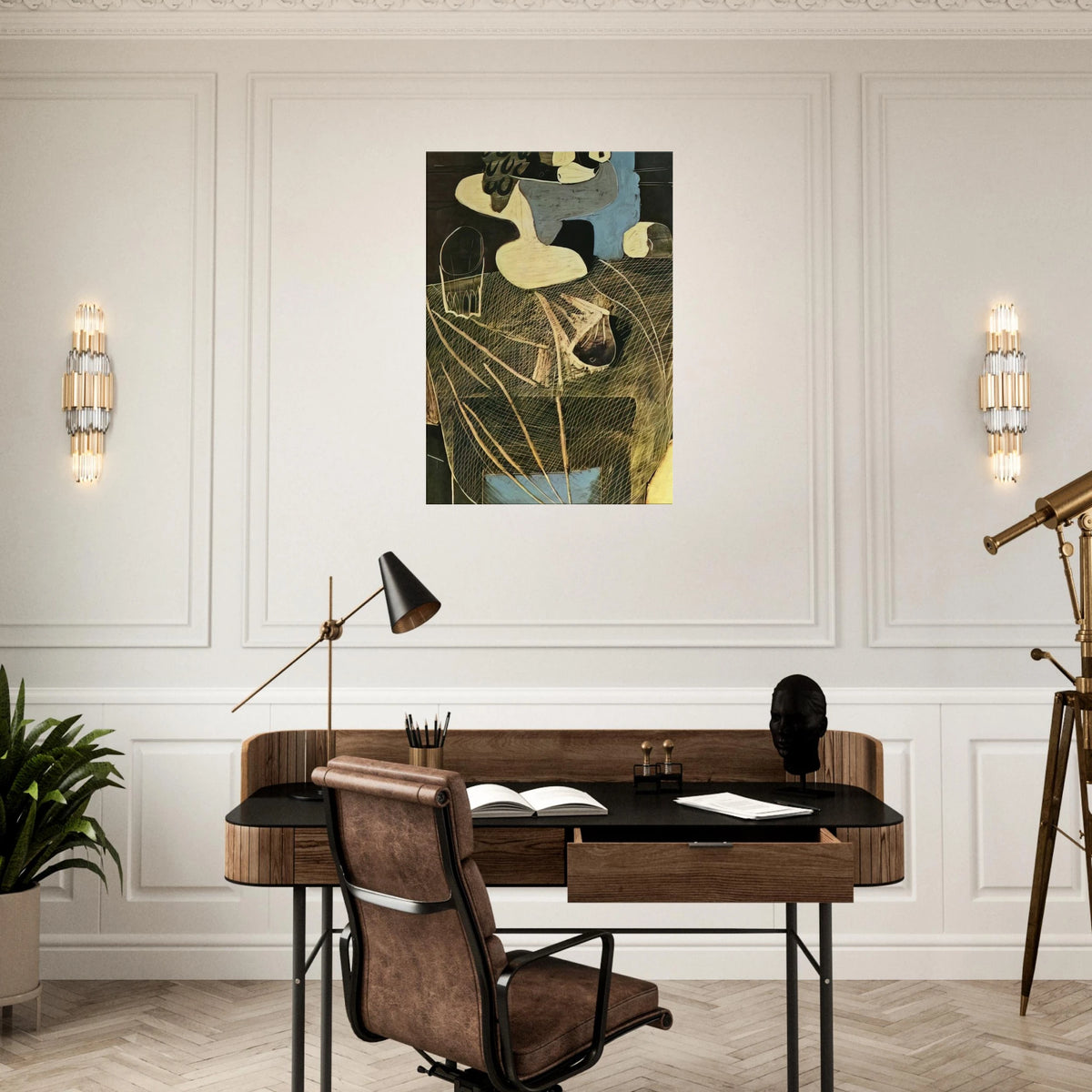 Still life with fishing net Canvas | Pablo Picasso Canvas | Pablo Picasso Shop