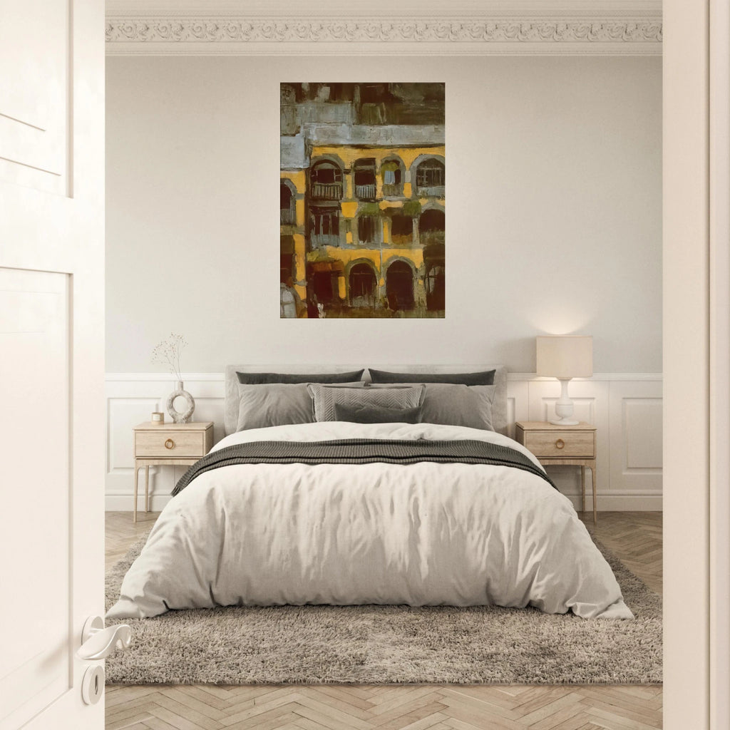 A blue house Canvas | Pablo Picasso Canvas | Pablo Picasso Shop