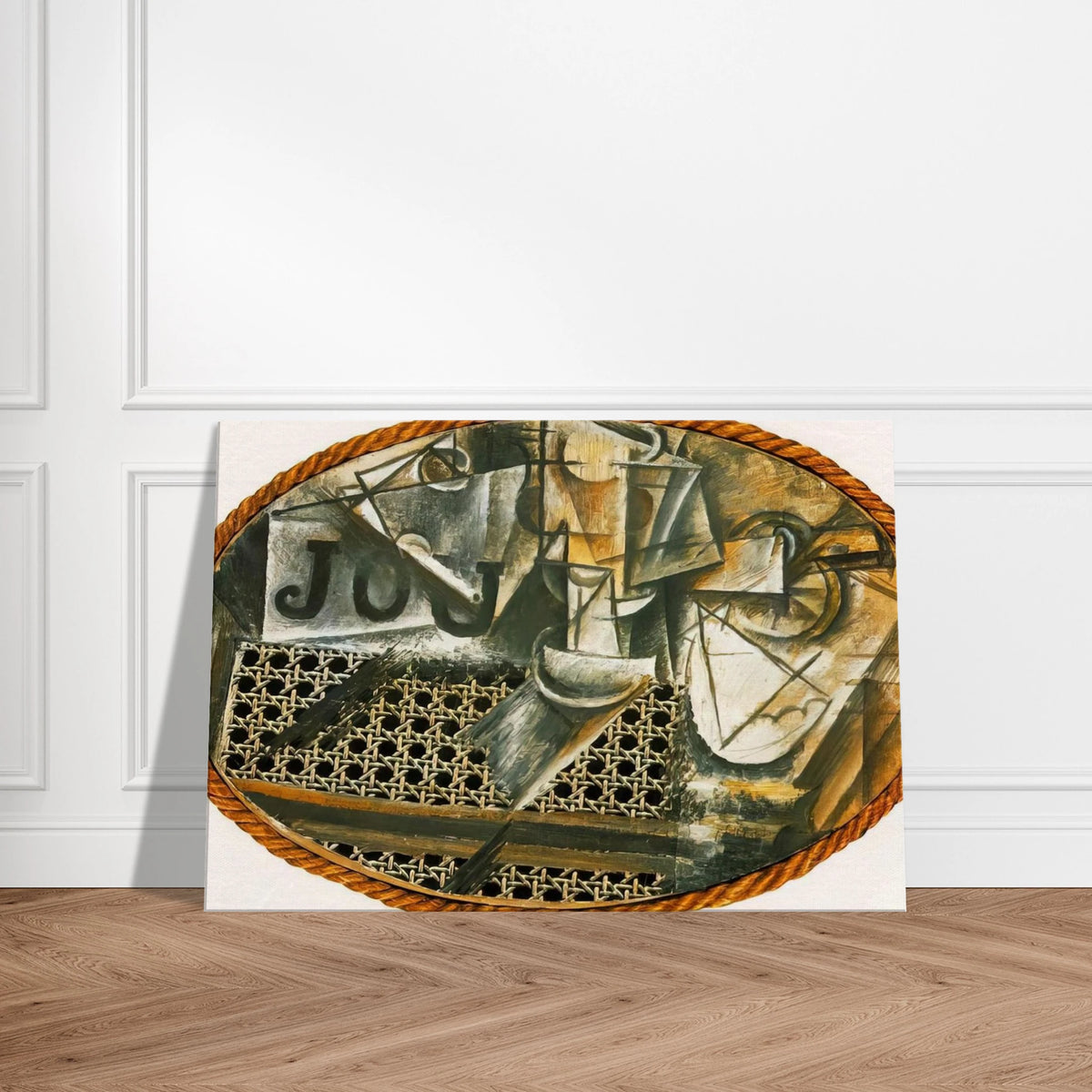 Still Life with Caned Chair Canvas | Pablo Picasso Canvas | Pablo Picasso Shop