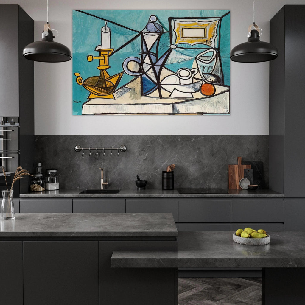 Still life with lamp - 1944 Poster | Pablo Picasso Poster | Pablo Picasso Shop