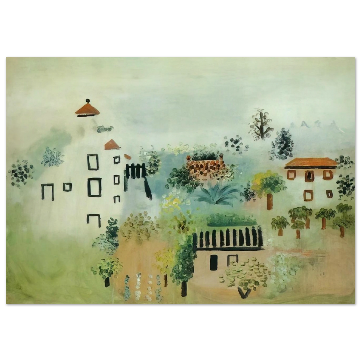 Landscape Poster | Pablo Picasso Poster | Pablo Picasso Shop
