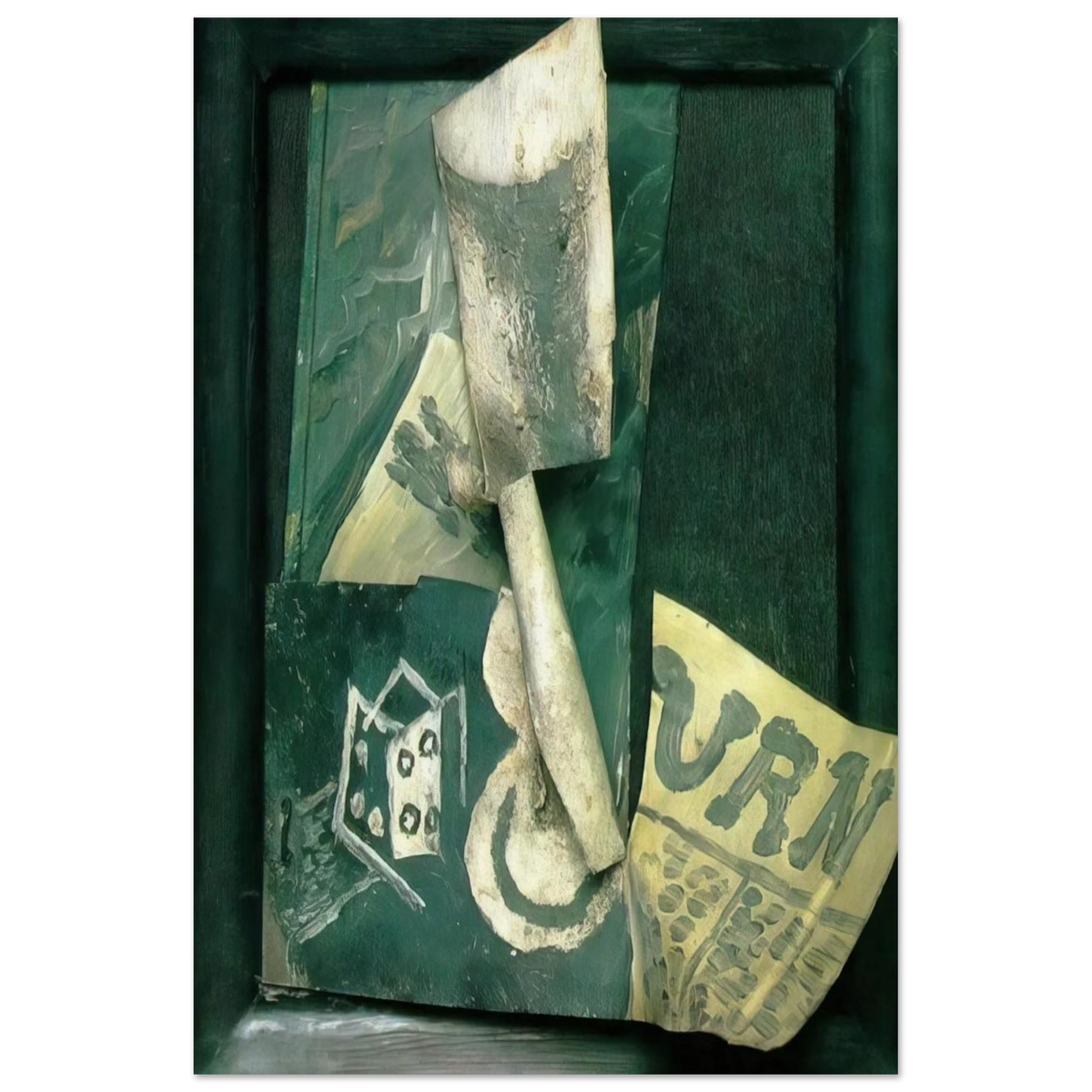 Glass and newspaper Poster | Pablo Picasso Poster | Pablo Picasso Shop