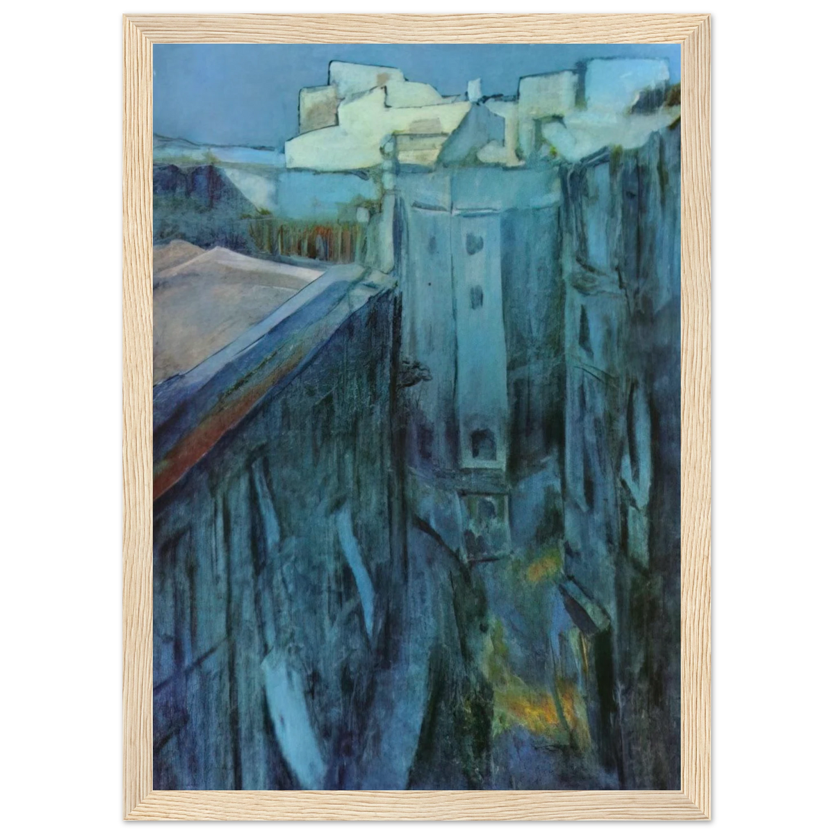 Dawn at Riera de Sant Joan Framed Poster | Pablo Picasso Framed Prints Wall Art | Pablo Picasso Shop