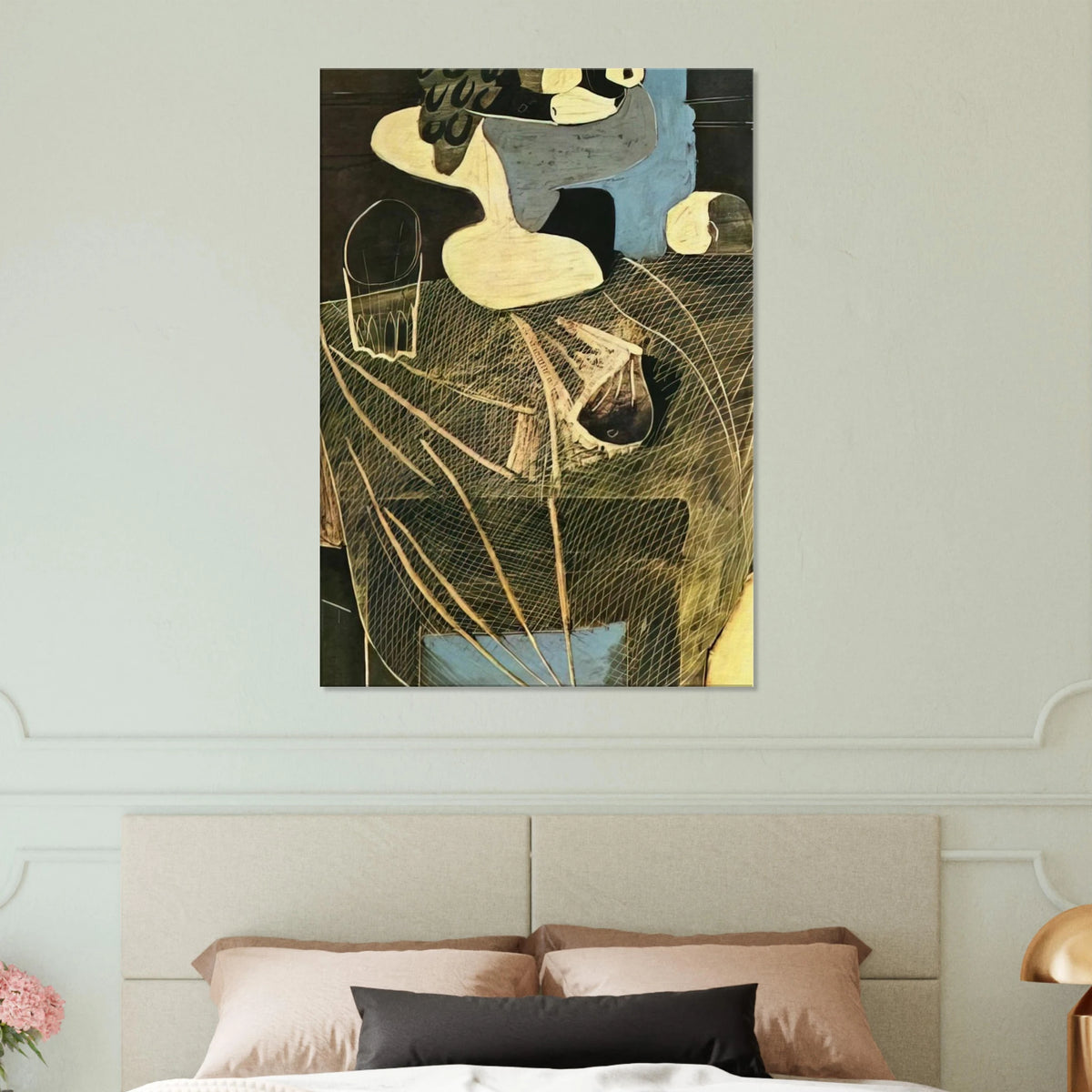 Still life with fishing net Canvas | Pablo Picasso Canvas | Pablo Picasso Shop