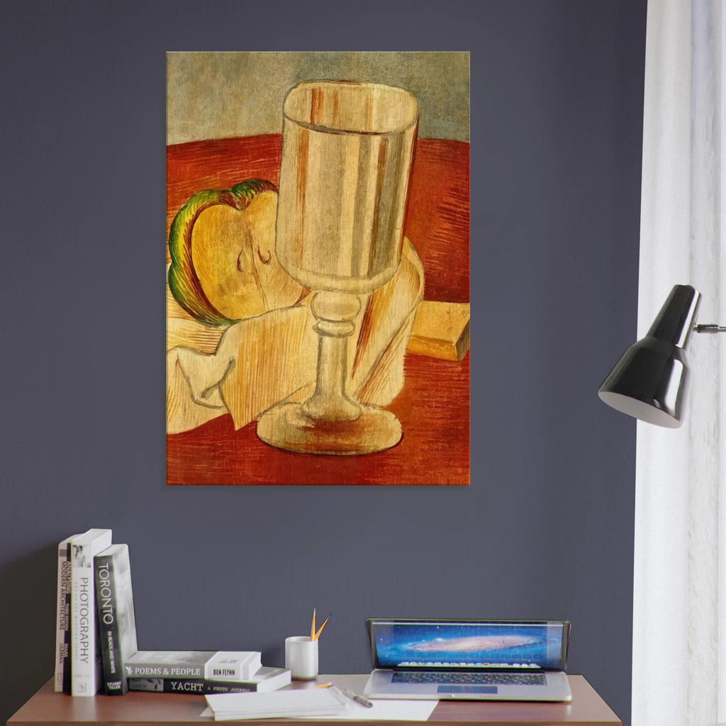 Still life with Gobleet - 1914 Canvas | Pablo Picasso Canvas | Pablo Picasso Shop