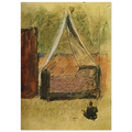 Bed with mosquito nets Poster | Pablo Picasso Poster | Pablo Picasso Shop