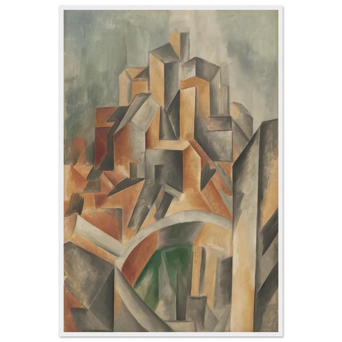 The Reservoir, Horta de Ebro Framed Poster | Pablo Picasso Framed Prints Wall Art | Pablo Picasso Shop