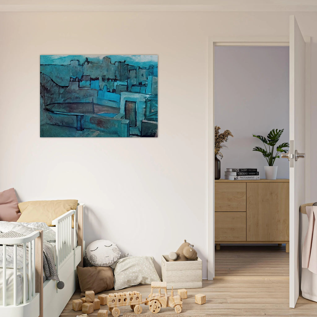 The roofs of Barcelona Canvas | Pablo Picasso Canvas | Pablo Picasso Shop