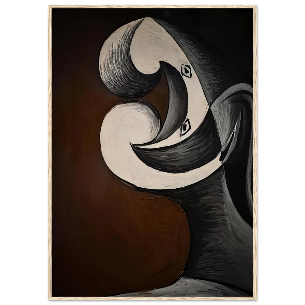 Abstraction Head - 1930 Framed Poster | Pablo Picasso Framed Prints Wall Art | Pablo Picasso Shop