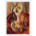 Fruit in a Vase - 1909 Framed Poster | Pablo Picasso Framed Prints Wall Art | Pablo Picasso Shop