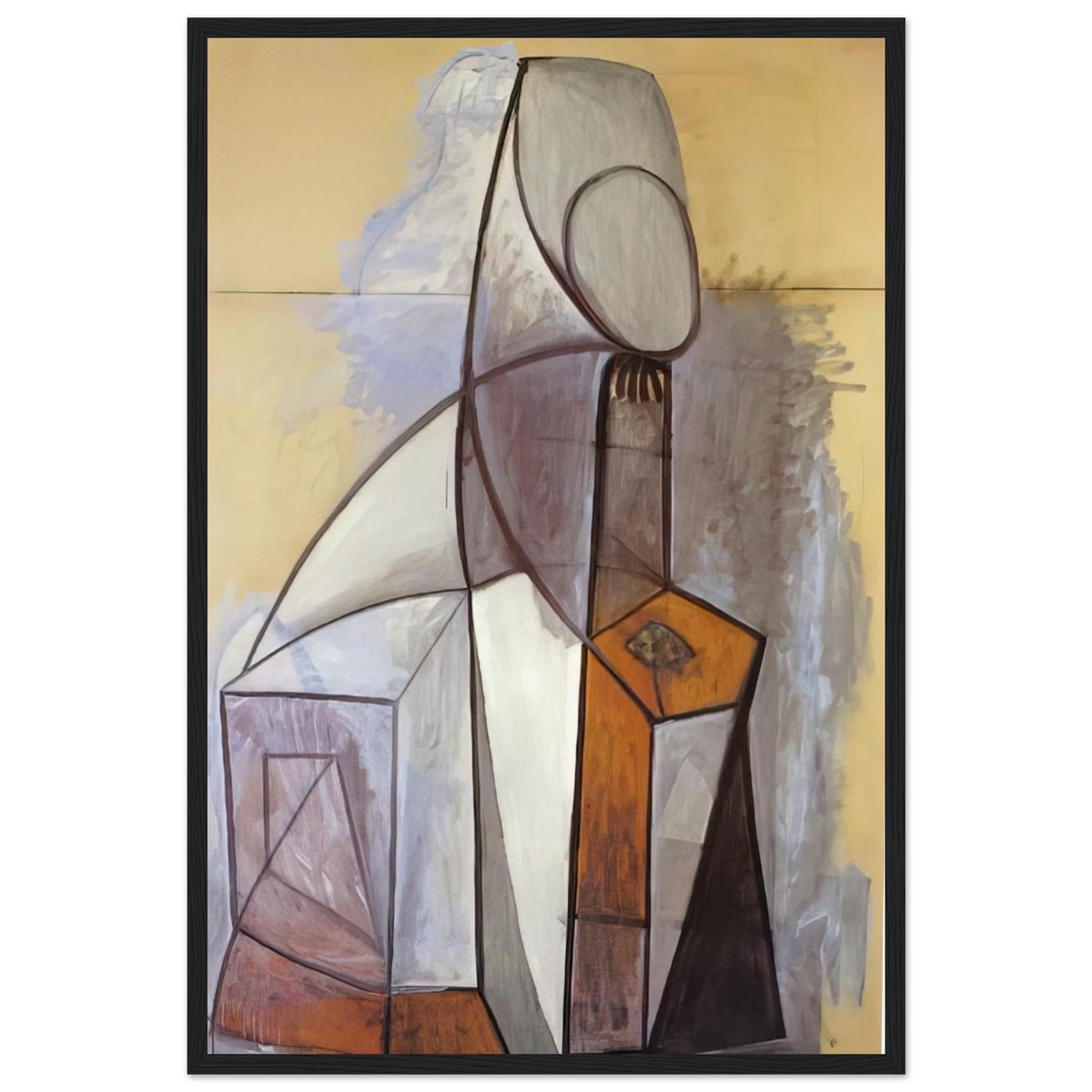 Composition - 1946 Framed Poster | Pablo Picasso Framed Prints Wall Art | Pablo Picasso Shop