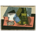 Glass, bottle, packet of tobacco Poster | Pablo Picasso Poster | Pablo Picasso Shop