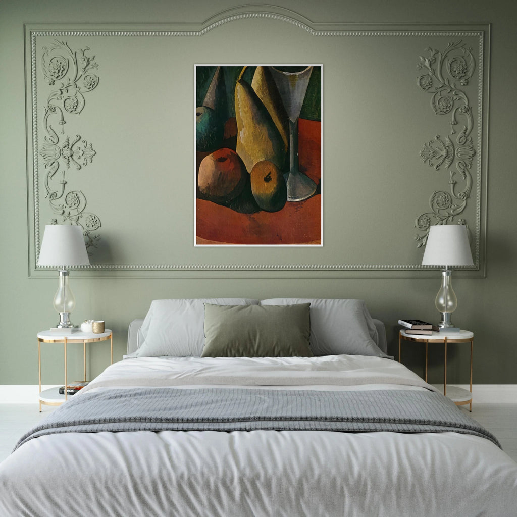 Glass and fruits Framed Poster | Pablo Picasso Framed Prints Wall Art | Pablo Picasso Shop
