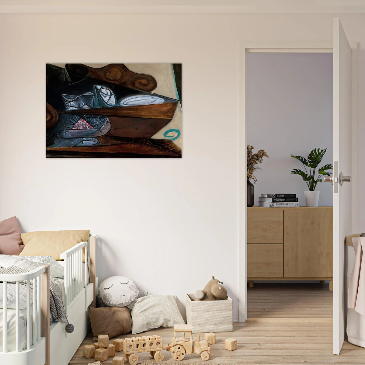 The buffet of  Catalan  Canvas | Pablo Picasso Canvas | Pablo Picasso Shop