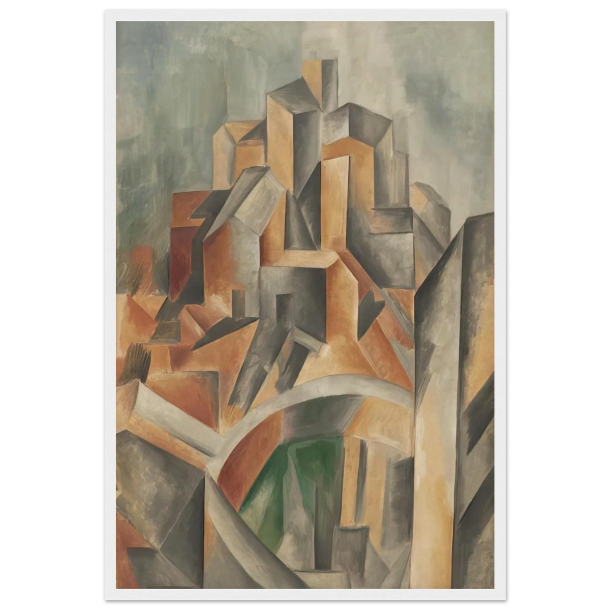 The Reservoir, Horta de Ebro Framed Poster | Pablo Picasso Framed Prints Wall Art | Pablo Picasso Shop