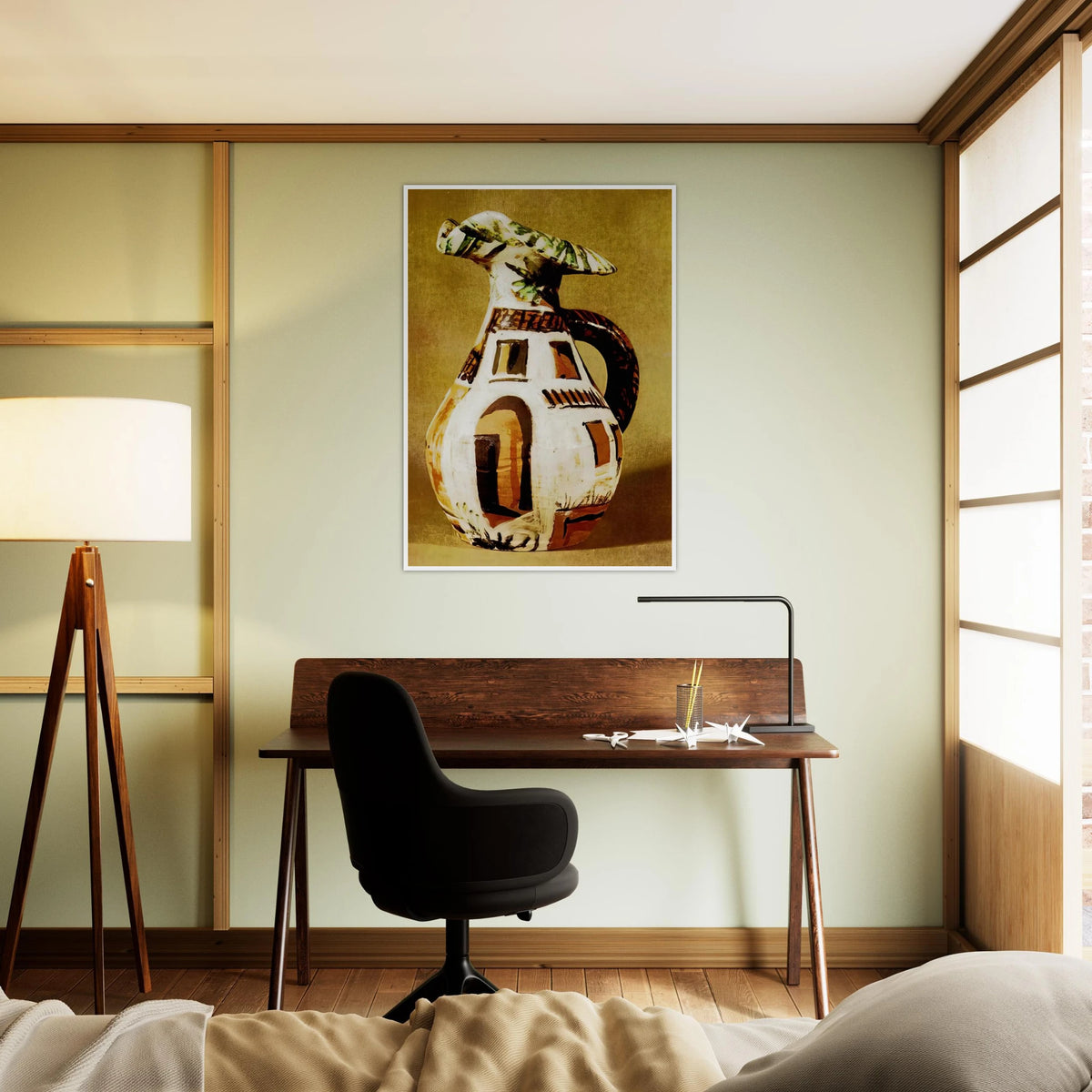 Jug with handle Framed Poster | Pablo Picasso Framed Prints Wall Art | Pablo Picasso Shop