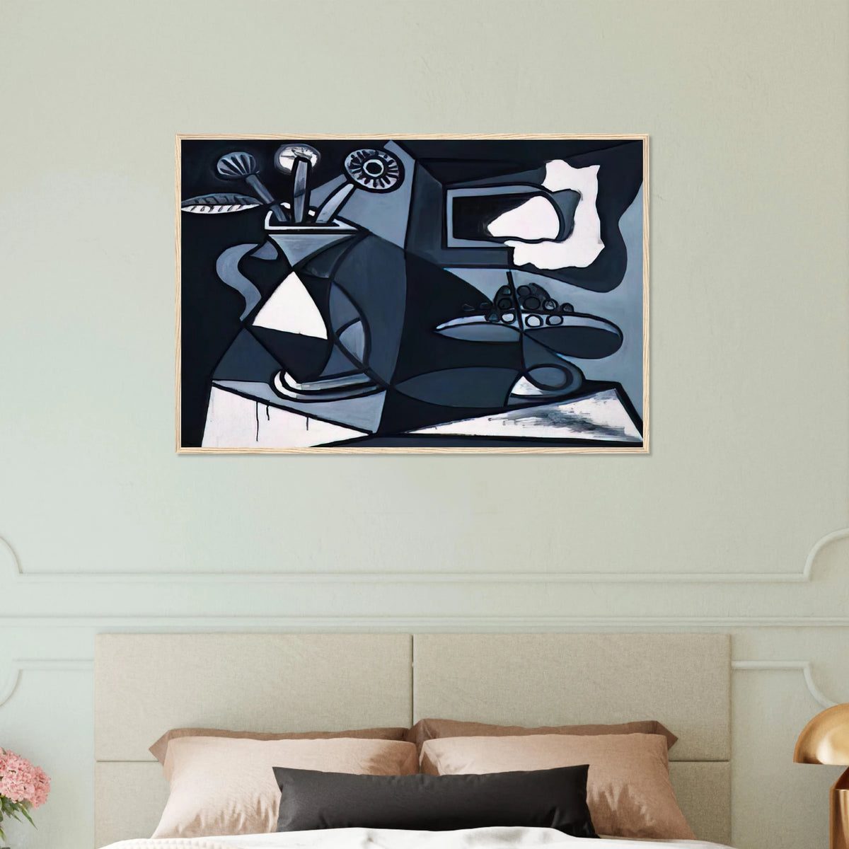 Vase with flowers Framed Poster | Pablo Picasso Framed Prints Wall Art | Pablo Picasso Shop