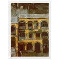 A blue house Framed Poster | Pablo Picasso Framed Prints Wall Art | Pablo Picasso Shop