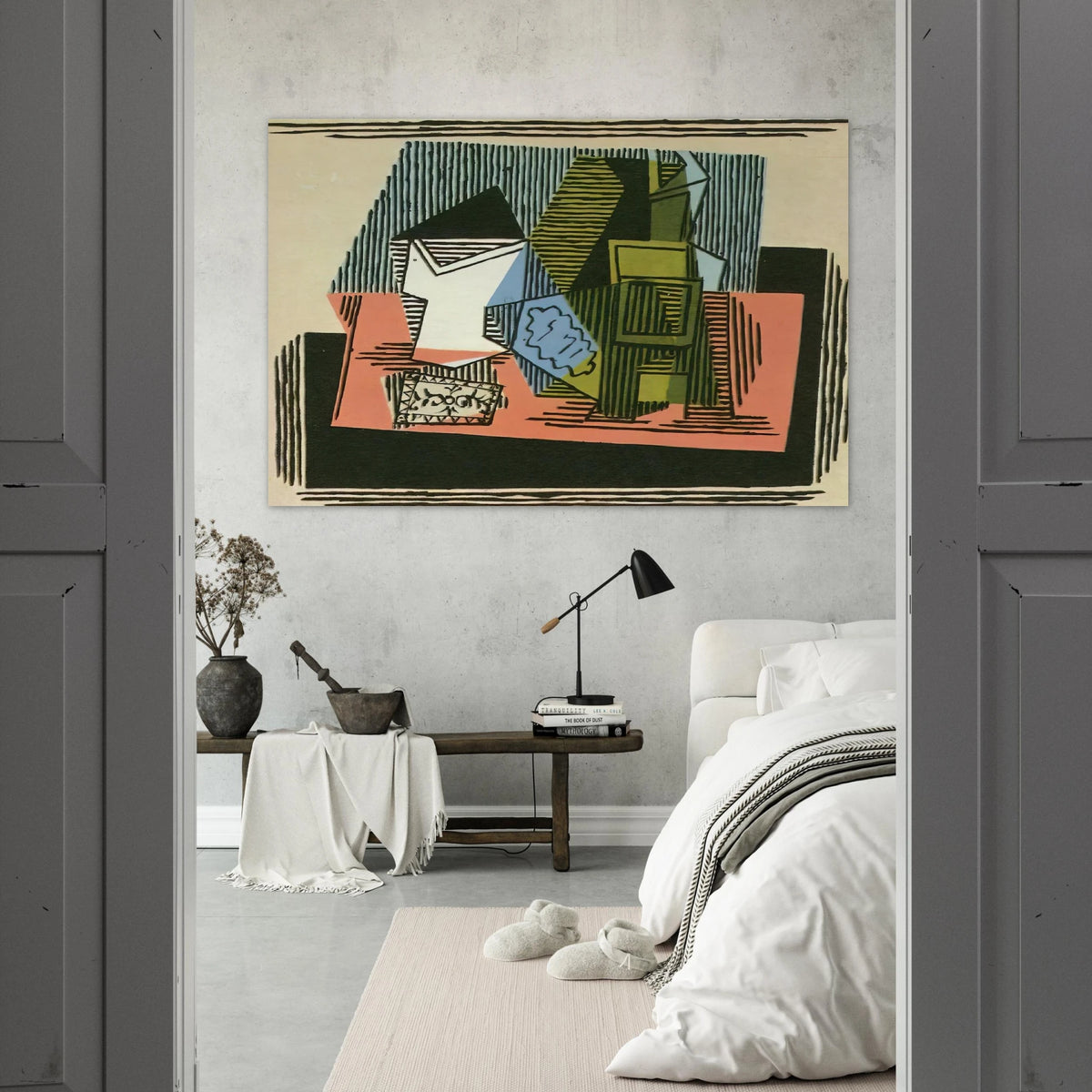 Glass, bottle, packet of tobacco Poster | Pablo Picasso Poster | Pablo Picasso Shop
