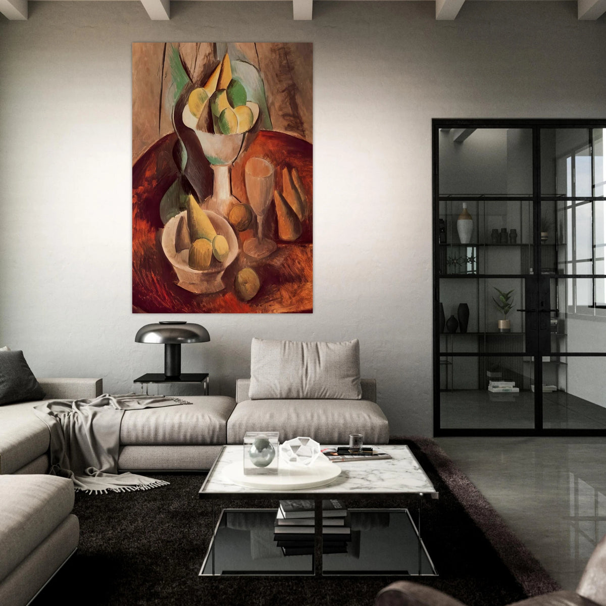 Fruit in a Vase - 1909 Poster | Pablo Picasso Poster | Pablo Picasso Shop