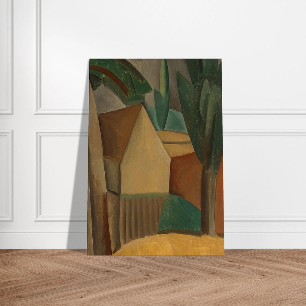 House in a Garden - 1908 Canvas | Pablo Picasso Canvas | Pablo Picasso Shop