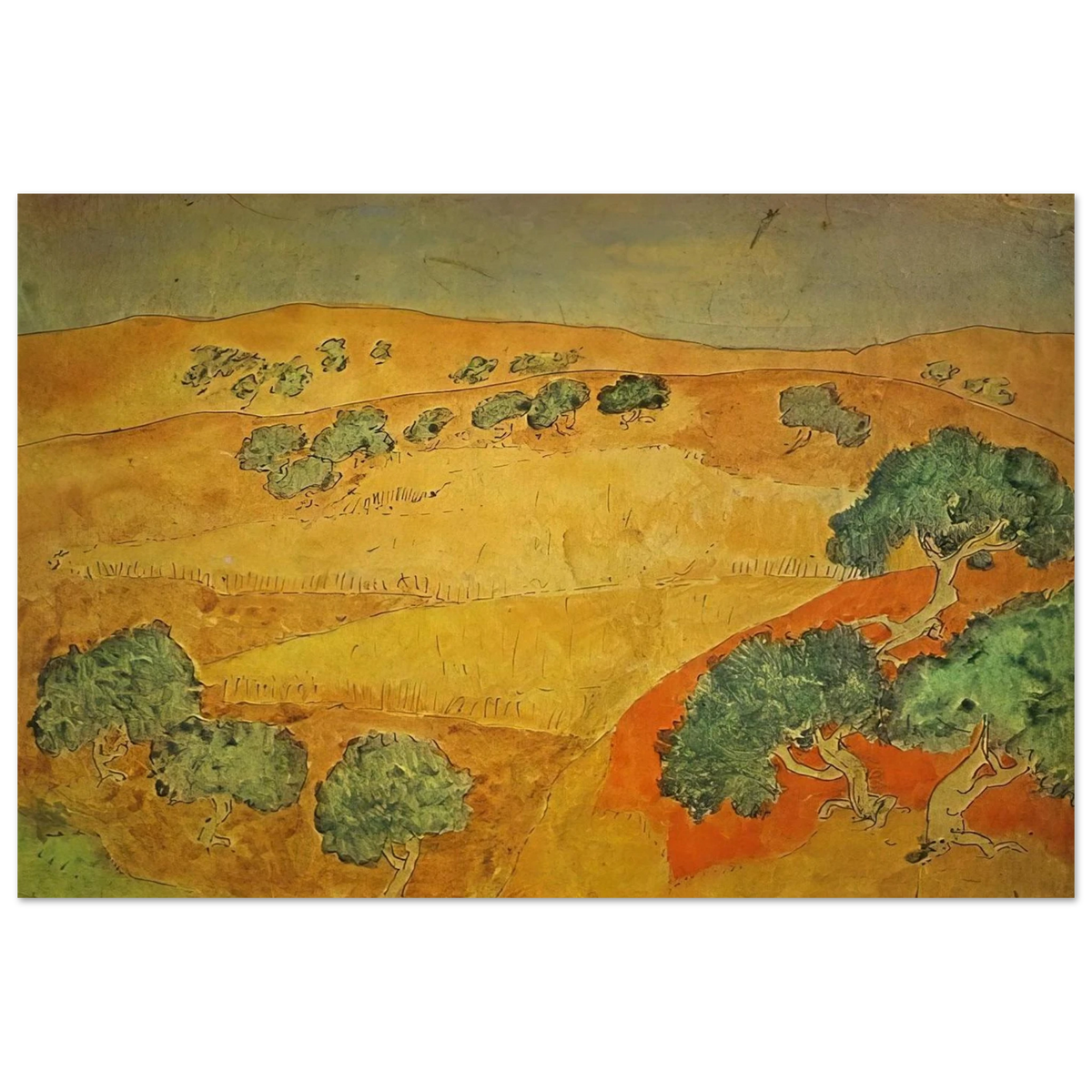 Summer landscape Poster | Pablo Picasso Poster | Pablo Picasso Shop