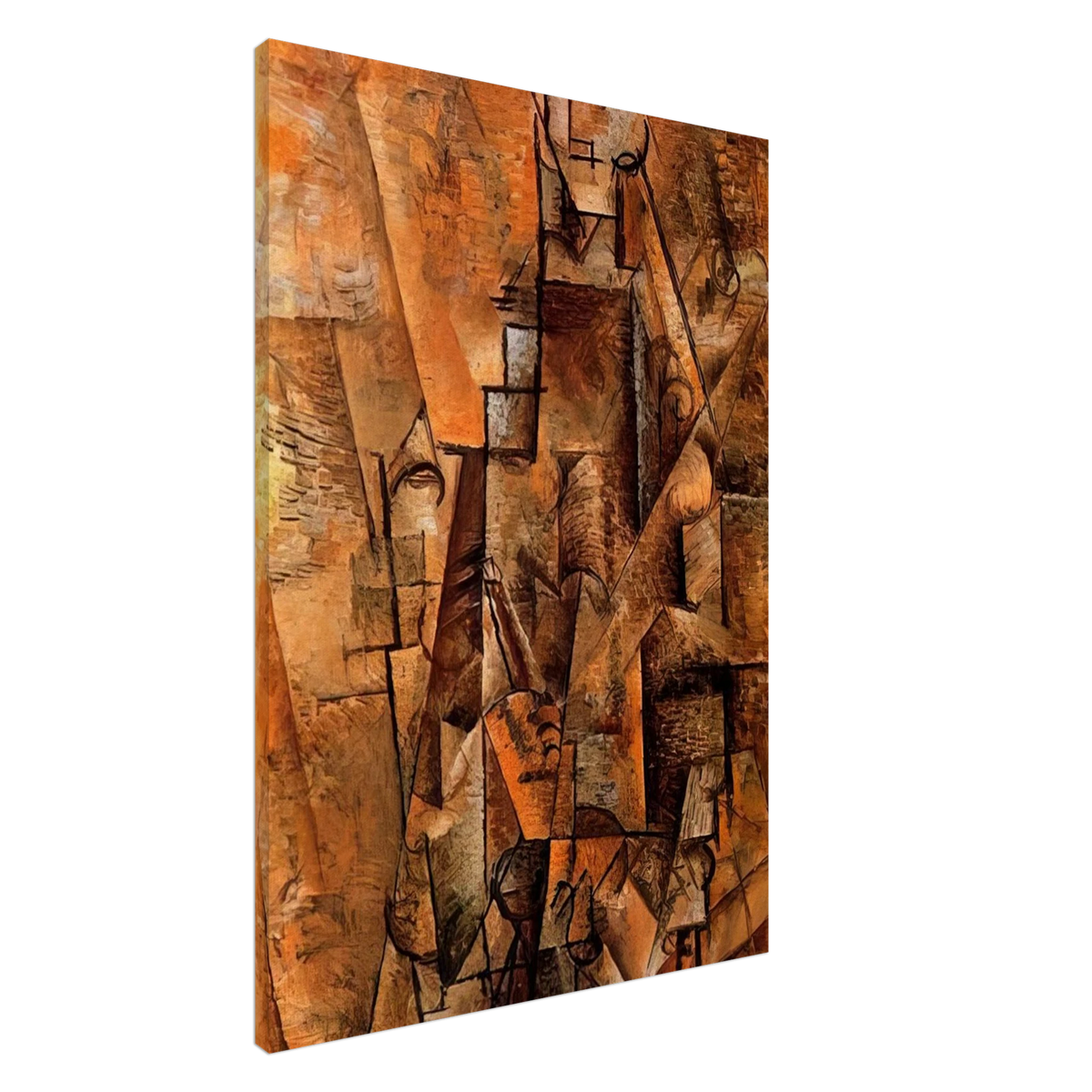 Clarinetist - 1911 Canvas | Pablo Picasso Canvas | Pablo Picasso Shop