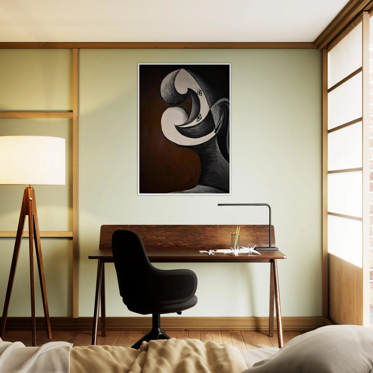 Abstraction Head - 1930 Framed Poster | Pablo Picasso Framed Prints Wall Art | Pablo Picasso Shop