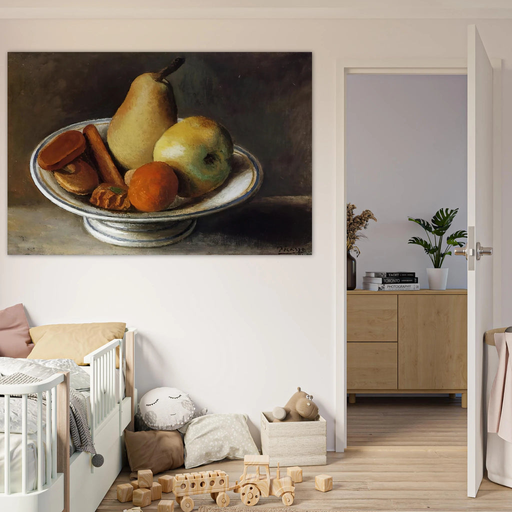 Fruit Bowl with Fruit - 1918 Poster | Pablo Picasso Poster | Pablo Picasso Shop