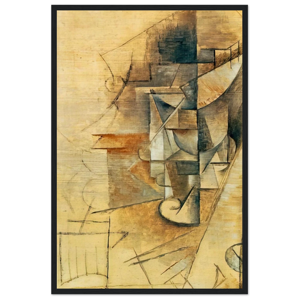 A glass Framed Poster | Pablo Picasso Framed Prints Wall Art | Pablo Picasso Shop