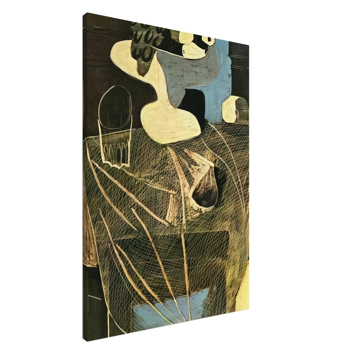Still life with fishing net Canvas | Pablo Picasso Canvas | Pablo Picasso Shop