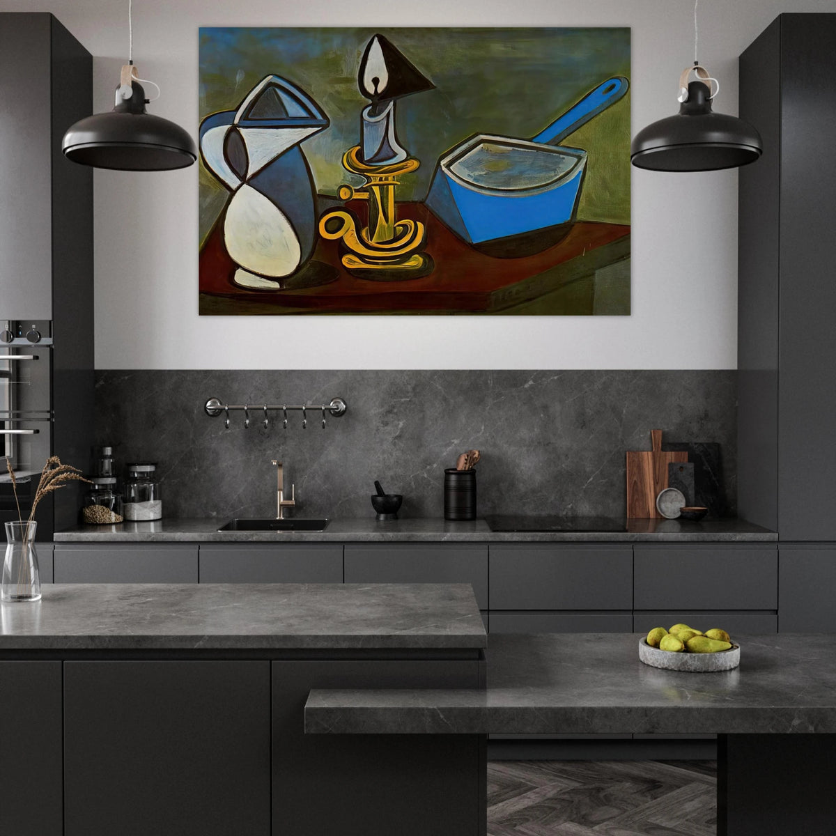 Jug, candle and enamel pan - 1945 Poster | Pablo Picasso Poster | Pablo Picasso Shop