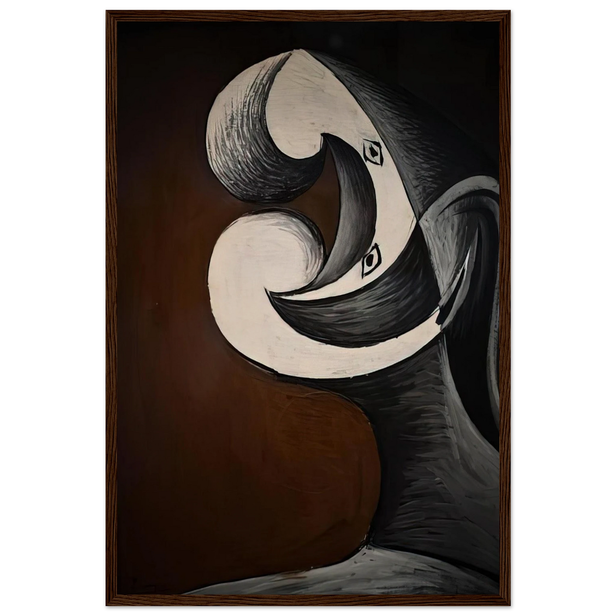 Abstraction Head - 1930 Framed Poster | Pablo Picasso Framed Prints Wall Art | Pablo Picasso Shop