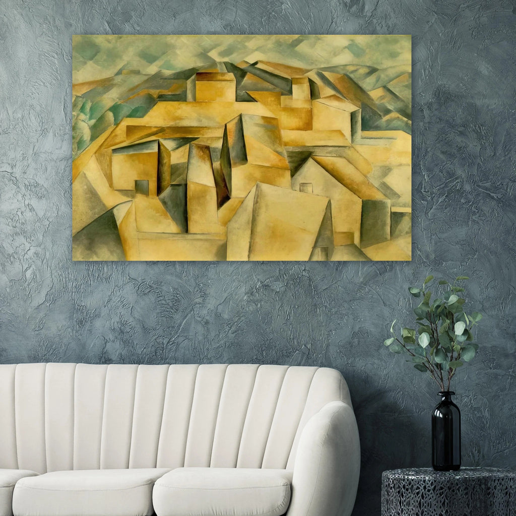 Houses on the hill Poster | Pablo Picasso Poster | Pablo Picasso Shop