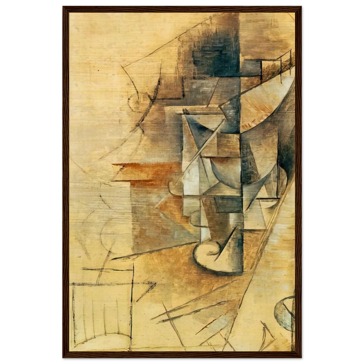 A glass Framed Poster | Pablo Picasso Framed Prints Wall Art | Pablo Picasso Shop