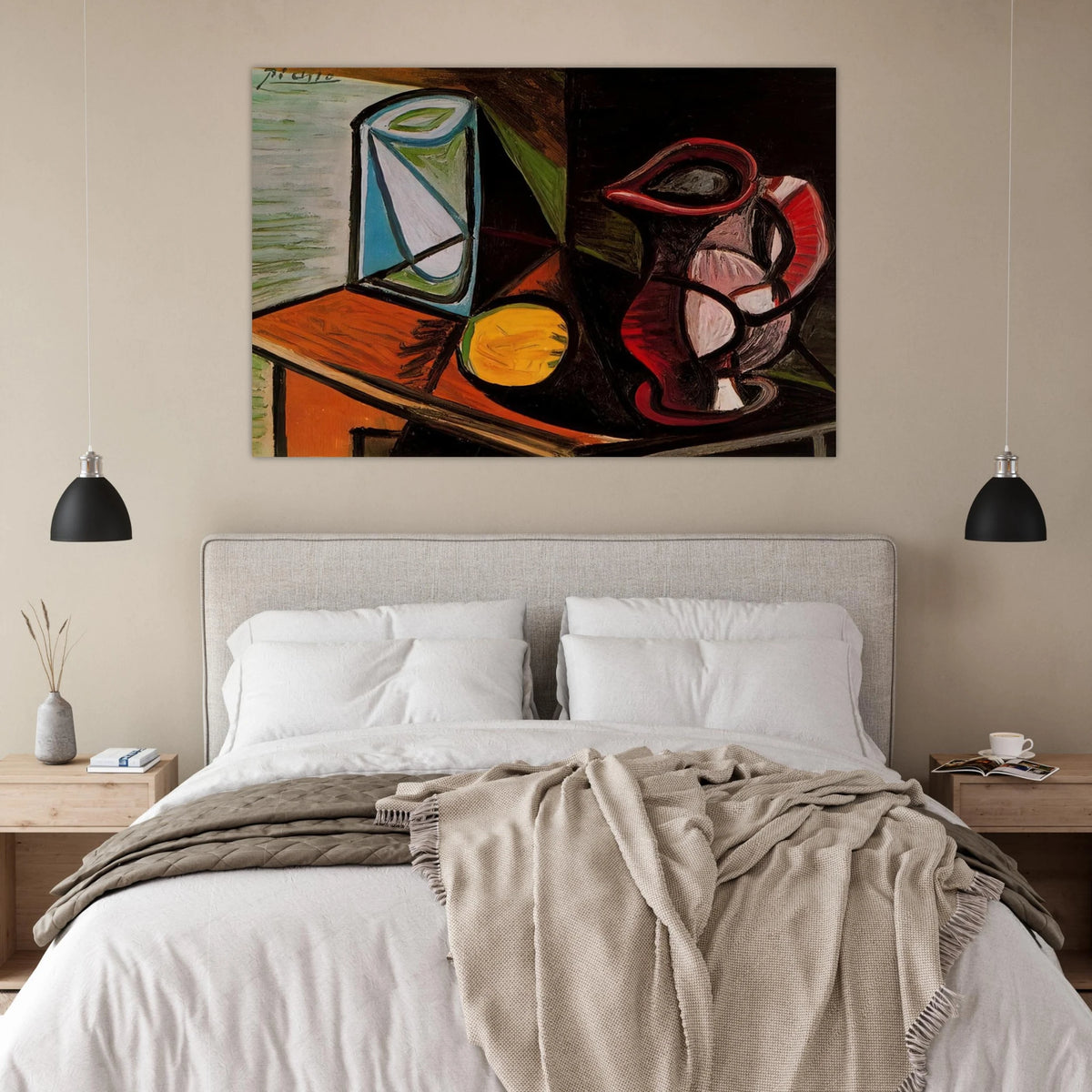 Glass and pitcher Poster | Pablo Picasso Poster | Pablo Picasso Shop