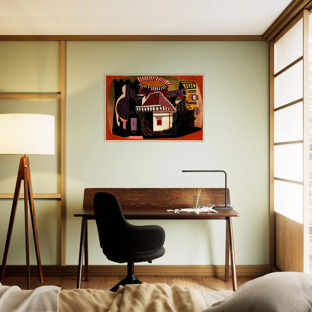 Landscape of Juan-les-Pins Framed Poster | Pablo Picasso Framed Prints Wall Art | Pablo Picasso Shop