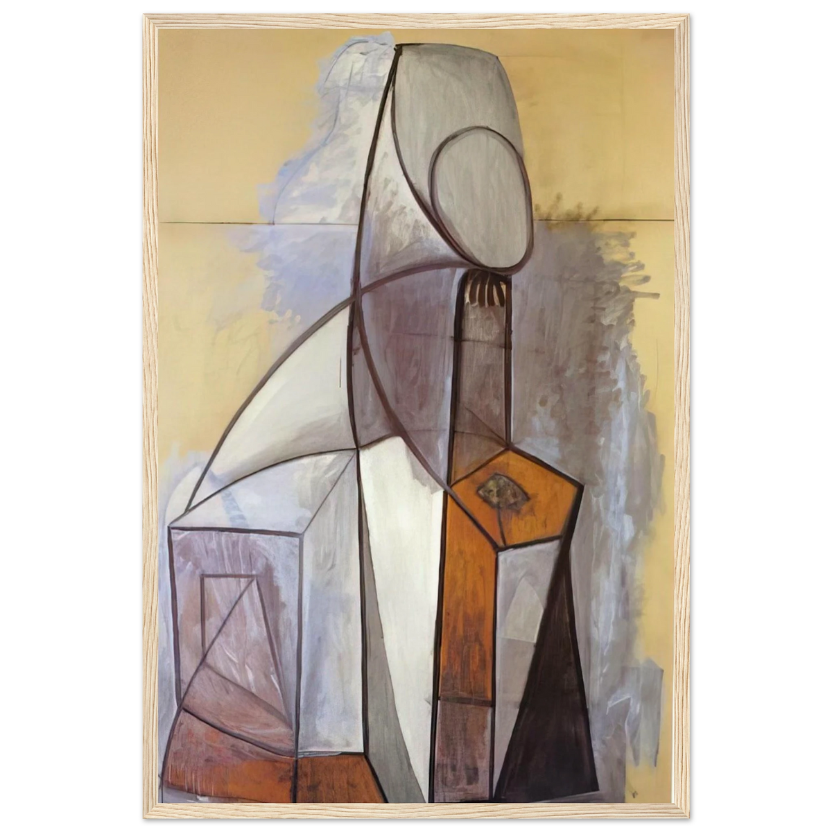 Composition - 1946 Framed Poster | Pablo Picasso Framed Prints Wall Art | Pablo Picasso Shop
