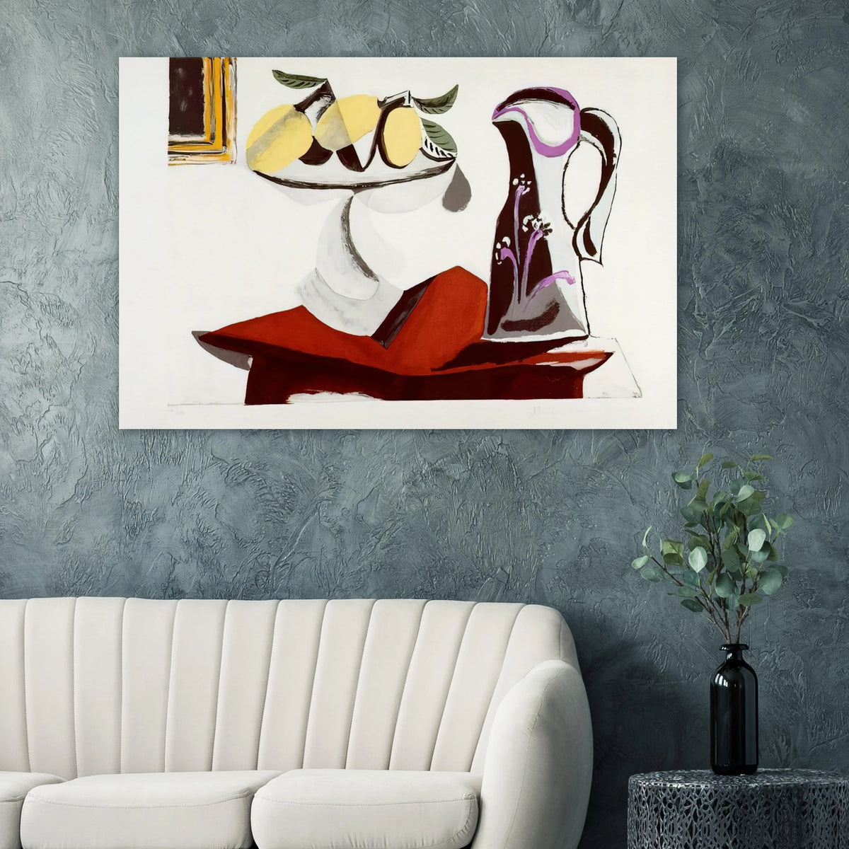 Still life with lemon and jug Poster | Pablo Picasso Poster | Pablo Picasso Shop
