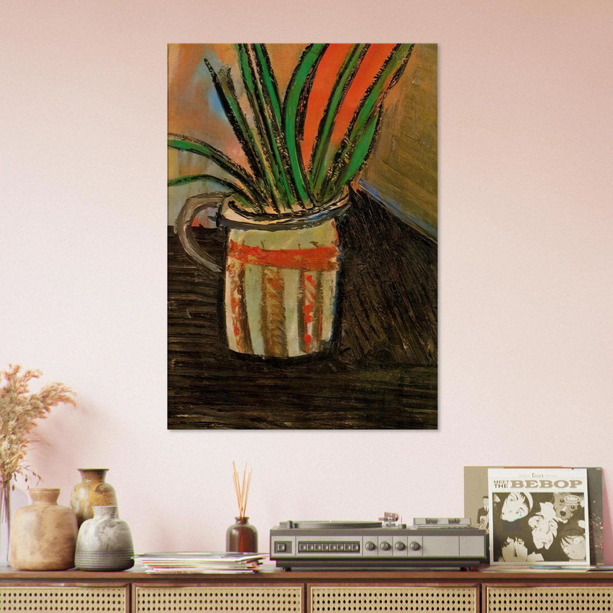 Exotic Flowers - 1907 Canvas | Pablo Picasso Canvas | Pablo Picasso Shop