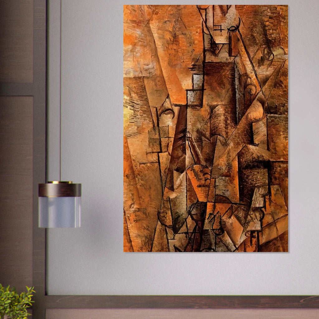 Clarinetist - 1911 Poster | Pablo Picasso Poster | Pablo Picasso Shop