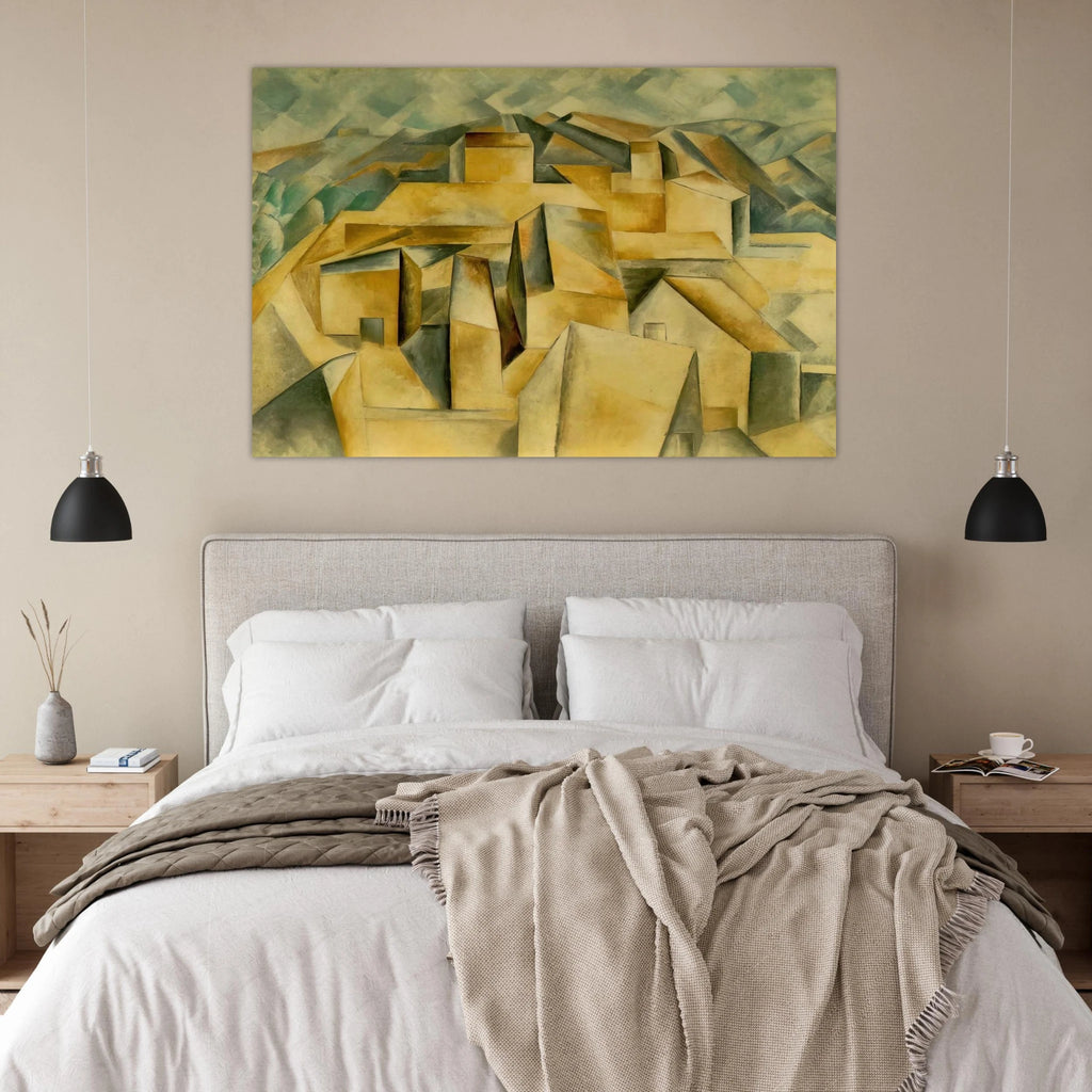Houses on the hill Poster | Pablo Picasso Poster | Pablo Picasso Shop