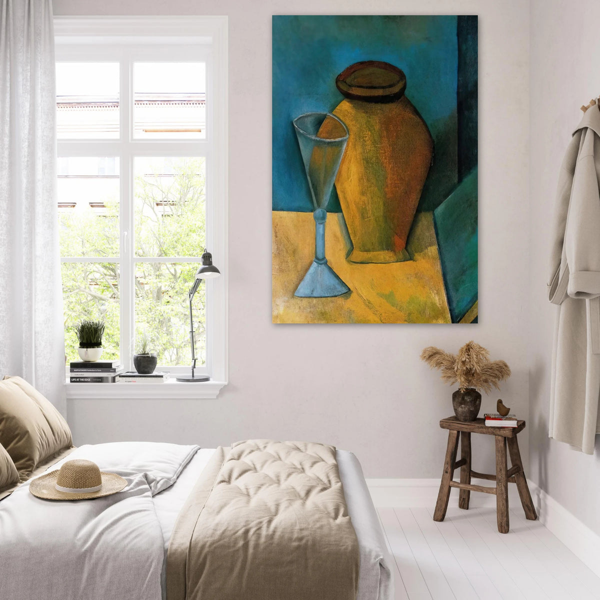 Pot, Glass and Book - 1908 Poster | Pablo Picasso Poster | Pablo Picasso Shop