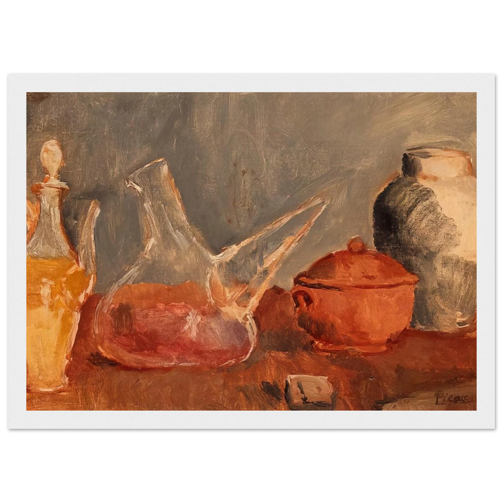 Still life with vases Framed Poster | Pablo Picasso Framed Prints Wall Art | Pablo Picasso Shop