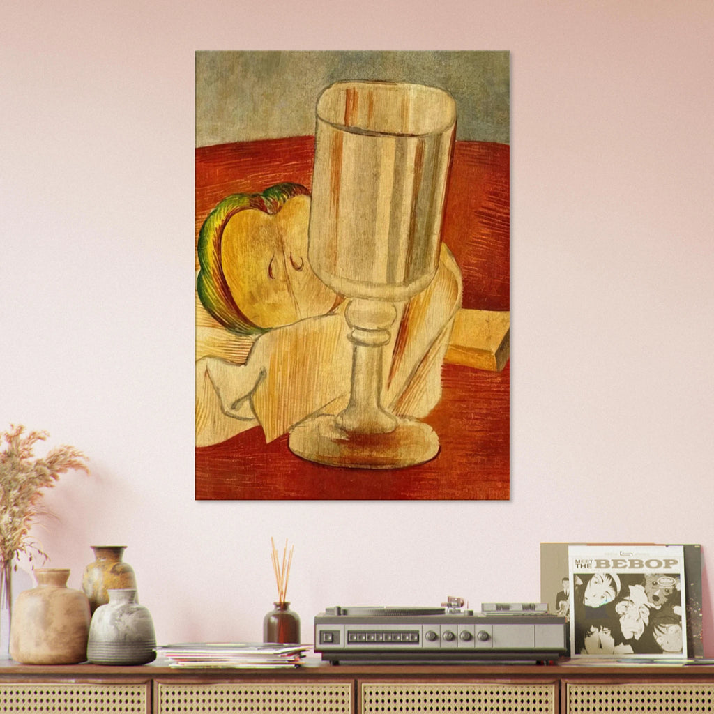 Still life with Gobleet - 1914 Canvas | Pablo Picasso Canvas | Pablo Picasso Shop