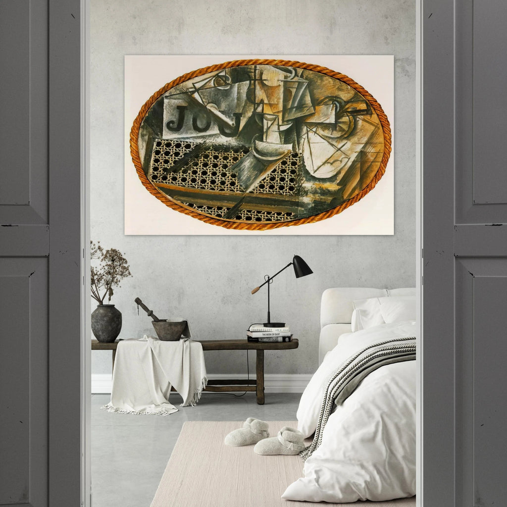 Still Life with Caned Chair Poster | Pablo Picasso Poster | Pablo Picasso Shop